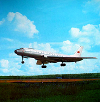 Юбилейный набор постеров Аэрофлот 50 лет. Самолет «Ту-104» «Авиареклама» 1973 г.