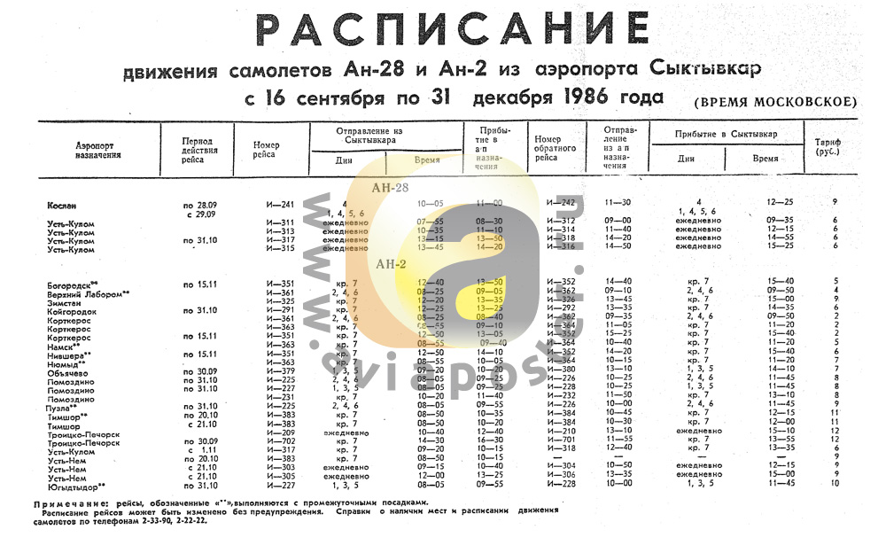 Расписание самолетов иваново санкт